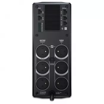 APC Back-UPS RS 1200 230V CEE 7/5 līnijinteraktīvs UPS, 1.2 kVA, 720 W, 50/60 Hz, 445 J, 45 dB
