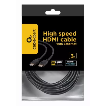 GEMBIRD HDMI V.1.4 vīriešu-vīriešu kabelis / 3.0m lielapjoma iepakojumā (cc-hdmi4-10)