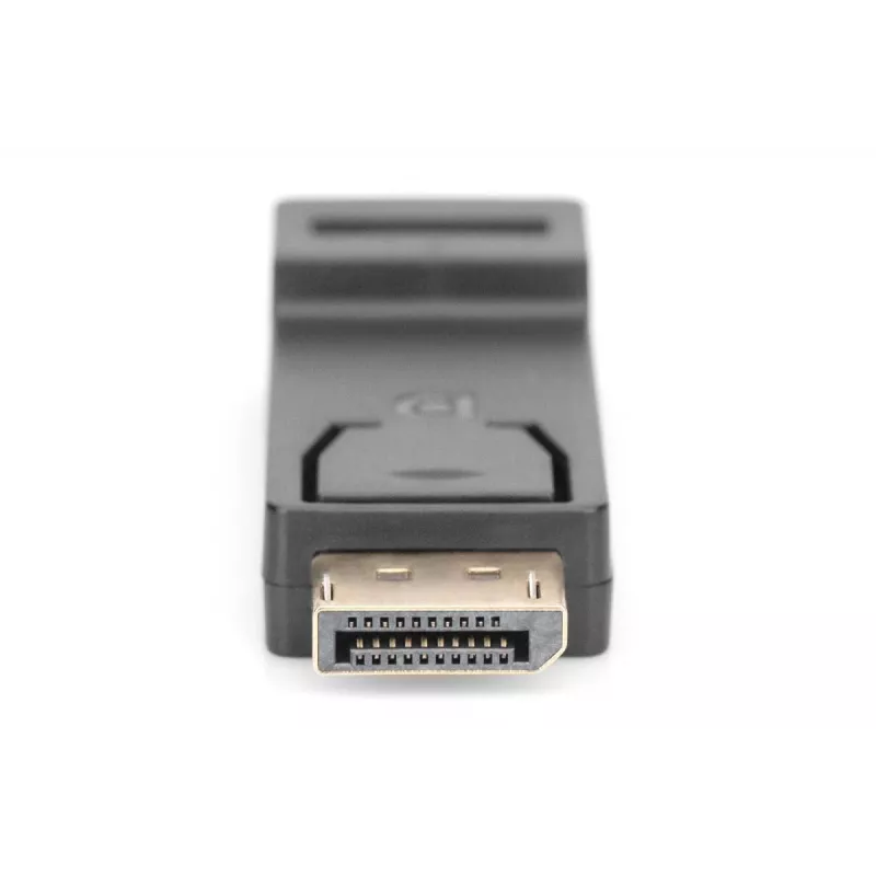 DIGITUS ASSMANN DisplayPort adapteris, DP – HDMI A tipa tēviņš/mātīte, ar fiksatoru, CE melns