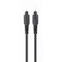 Optiskais Toslink audio kabelis Gembird CC-OPT-1M Melns 1m
