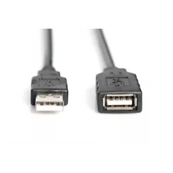 DIGITUS USB 2.0 pagarinātājs ar signāla pastiprinātāju USB A vīrieša / sievietes 10m (DA-73100-1)