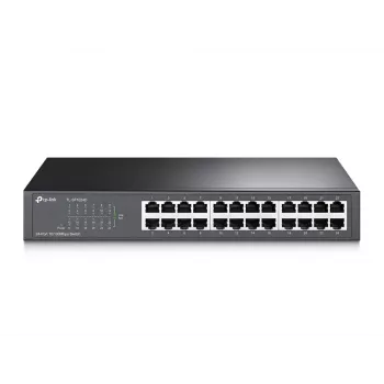 TP-Link TL-SF1024D tīkla slēdzis Nepārvaldāms Fast Ethernet (10/100) Pelēks