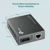 TP-Link MC200CM Gigabit Multi-Mode Media Converter, 1000 Mbit/s, SC savienotājs, 550 m
