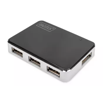 DIGITUS USB 2.0 4-portu centrmezgls (DA-70220)