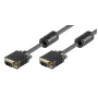 Microconnect MONGG3FB VGA kabelis 3 m VGA (D-Sub) Melns