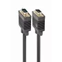 GEMBIRD Premium VGA kabelis HD15M/HD15M ar dubulto ekranējumu un 2 ferīta serdeņiem 15m - Melns