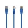 GEMBIRD Patch kabelis - Cat 5e - UTP - 25 cm - Zils