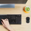 LOGITECH Wireless Desktop MK270 - tastatūra un pele, QWERTY US Int, melna