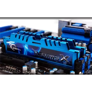 Atmiņas modulis G.SKILL RipjawsX DDR3 16GB (2x8GB) 2400 MHz CAS11 240-pin DIMM 1.65V ar radiatoru