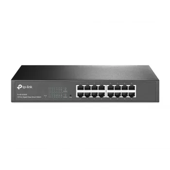 TP-Link 16-Portu Gigabit Easy Smart Tīkla Slēdzis, Pārvaldāms, L2, Gigabit Ethernet (10/100/1000), Rack montāža, 1U