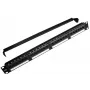 GEMBIRD CAT6 24 Portu Patch Panel ar Aizmugurējo Vadu Pārvaldību