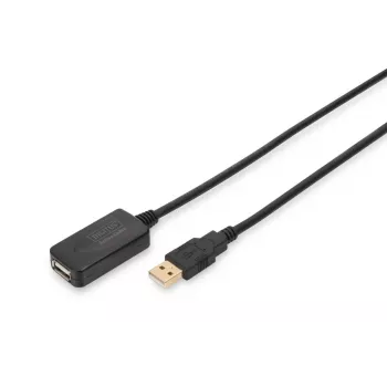 DIGITUS USB 2.0 aktīvais pagarinātāja kabelis 5m