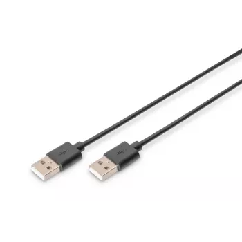 DIGITUS USB savienojuma kabelis A 1m USB 2.0 saderīgs