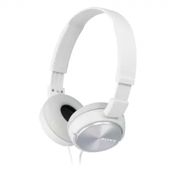 Sony MDR-ZX310AP, vadu austiņas, 10 - 24000 Hz, zvaniem/mūzikai, 125 g, balta