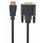 GEMBIRD HDMI-DVI kabelis (Single Link) 0.5m