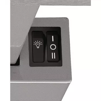 Whirlpool AKR 5390/1 IX Daļēji iebūvējams (izvelkams) Sudraba 304 m³/h