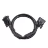 GEMBIRD DVI-D Dual Link video kabelis 3m - Melns