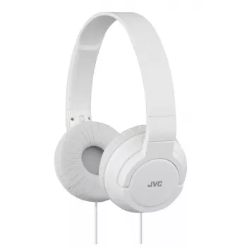 JVC HA-S180-W-E austiņas ar vadu, uzliekamas, baltas