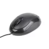GEMBIRD MUS-U-01 optiskā pele, 3 pogas, ritenītis, USB, melna