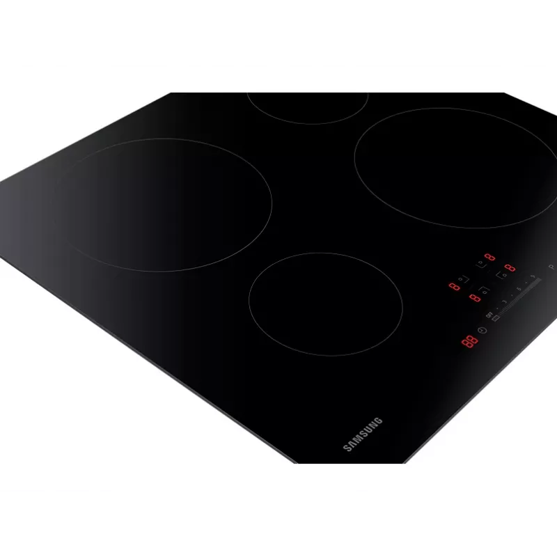 Samsung NZ64H37070K Melna Iebūvējama Indukcijas Plīts 4 Zonas