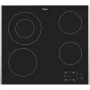 Whirlpool AKT 8130 BA Melns Iebūvējamā Keramikas Plīts 4 Zonas