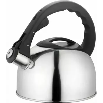 Lamart Lumier LT 7004 tējkanna ar svilpi plītij, 2 l, nerūsējošais tērauds, indukcijas un gāzes plītij, Inox