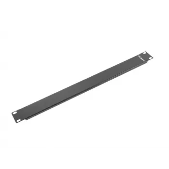 Aizpildes panelis LANBERG AK-1401-B, 1U, 19 collu (482,6×44,5×8 mm), melns