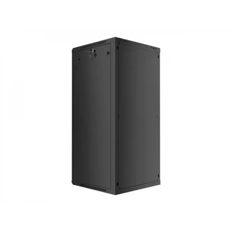 Sienas stiprinājuma skapis Lanberg WF01-6627-10B 27U 19 inch 600x600 mm melns