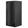 Sienas stiprinājuma skapis Lanberg WF01-6627-10B 27U 19 inch 600x600 mm melns