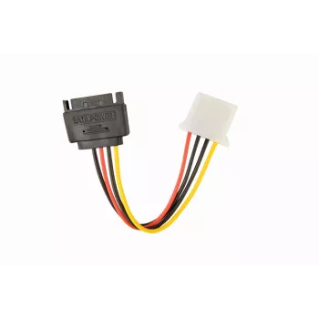 GEMBIRD CC-SATA-PS-M SATA (tēviņš) uz Molex (mātīte) barošanas kabelis, 15 cm