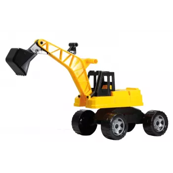 Lena GIGA TRUCKS 02047 rotaļu ekskavators/trase