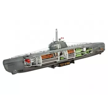 Modeļkuģis Revell U-Boot Typ XXI U 2540 & Interieur