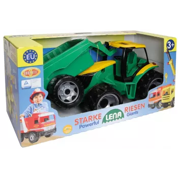Traktors Lena GIGA TRUCKS ZL-02122 ar piekabi
