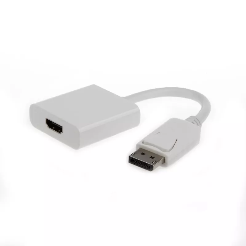 GEMBIRD DisplayPort uz HDMI adaptera kabelis - Balts