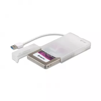 Ārējais korpuss HDD/SSD i-tec MySafe USB 3.0 Easy 2.5 collu – Balts
