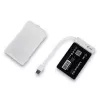 Ārējais korpuss HDD/SSD i-tec MySafe USB 3.0 Easy 2.5 collu – Balts