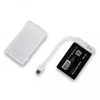 Ārējais korpuss HDD/SSD i-tec MySafe USB 3.0 Easy 2.5 collu – Balts
