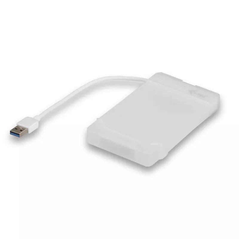 Ārējais korpuss HDD/SSD i-tec MySafe USB 3.0 Easy 2.5 collu – Balts