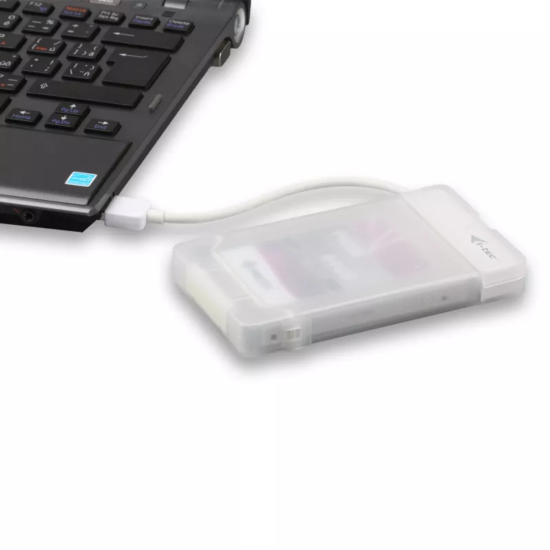 Ārējais korpuss HDD/SSD i-tec MySafe USB 3.0 Easy 2.5 collu – Balts