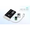 Ārējais korpuss HDD/SSD i-tec MySafe USB 3.0 Easy 2.5 collu – Balts