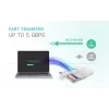 Ārējais korpuss HDD/SSD i-tec MySafe USB 3.0 Easy 2.5 collu – Balts