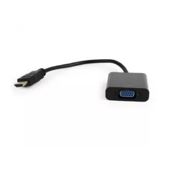 GEMBIRD HDMI uz VGA adaptera kabelis, viens ports, melns