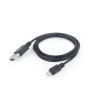 GEMBIRD USB–Apple Lightning sinhronizācijas un uzlādes kabelis, 2m – Melns