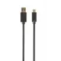 USB kabelis Gembird CCP-USB3-AMCM-6 USB 3.2 Gen 1 (USB-C uz USB-A) 1.8 m Melns