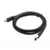 USB kabelis Gembird CCP-USB3-AMCM-6 USB 3.2 Gen 1 (USB-C uz USB-A) 1.8 m Melns