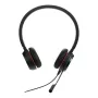 Jabra Evolve 30 II MS Stereo 5399-823-309 vadu stereo austiņas ar mikrofonu, uz ausīm, USB-A + 3,5 mm ligzda, Microsoft sertificētas