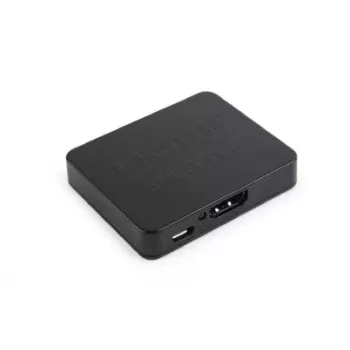 HDMI video sadalītājs GEMBIRD DSP-2PH4-03 — 2x HDMI izejas, līdz 3840×2160, 225 MHz joslas platums, HDCP, 5 V līdzstrāva, melns