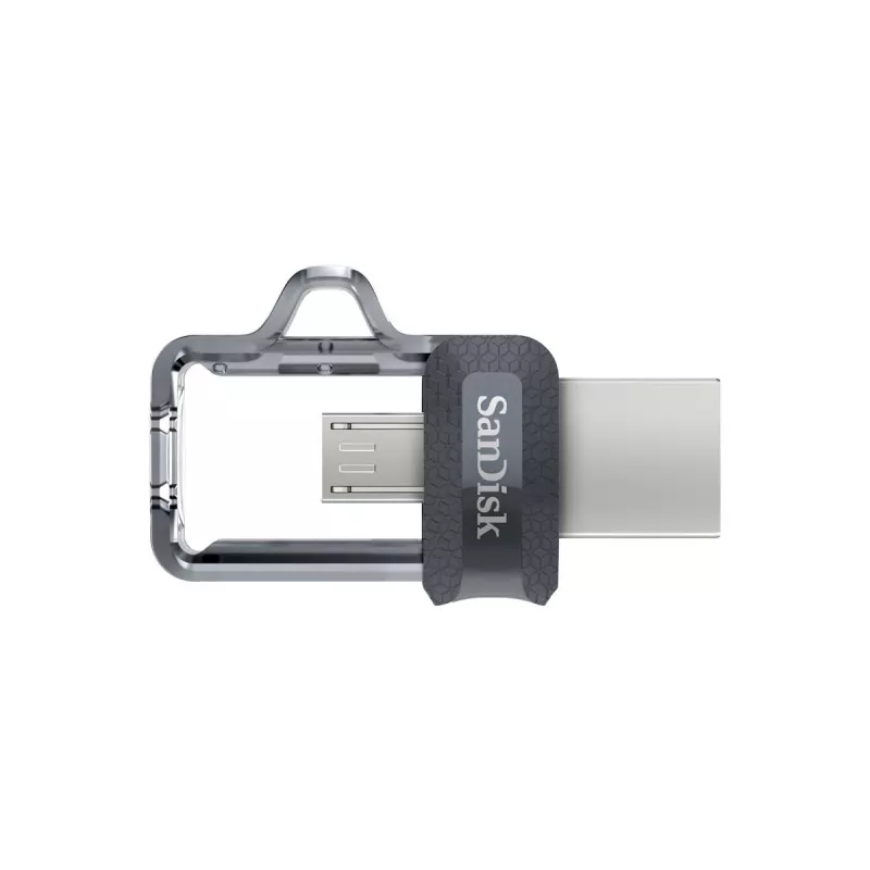 WESTERN DIGITAL SanDisk ULTRA DUAL DRIVE M3.0 - 128GB USB zibatmiņa - micro-USB / USB 3.0
