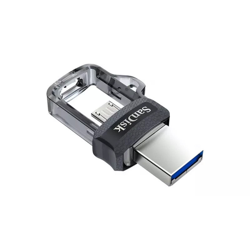 WESTERN DIGITAL SanDisk ULTRA DUAL DRIVE M3.0 - 128GB USB zibatmiņa - micro-USB / USB 3.0