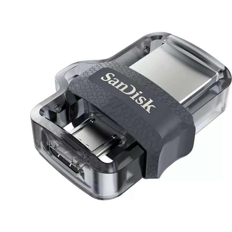 WESTERN DIGITAL SanDisk ULTRA DUAL DRIVE M3.0 - 128GB USB zibatmiņa - micro-USB / USB 3.0